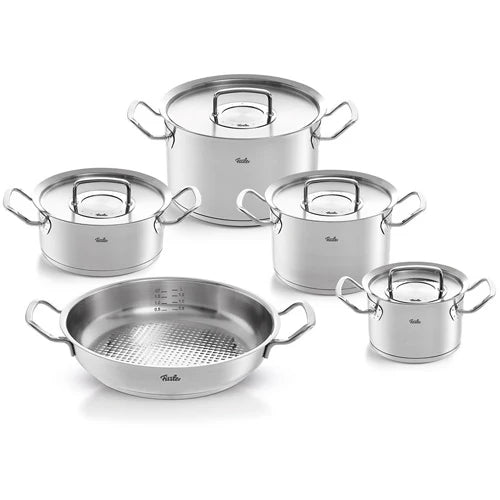 Topfset 5tlg  Metalldeckel mit Serviepfanne 28cm Original-Profi Collection
