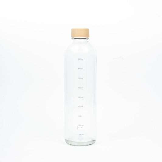 Trinkflasche Glas HYDRATION BOOSTER 1,0 l