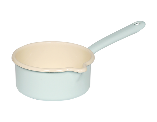 Stielkasserolle 14cm 0,75l türkis Bunt