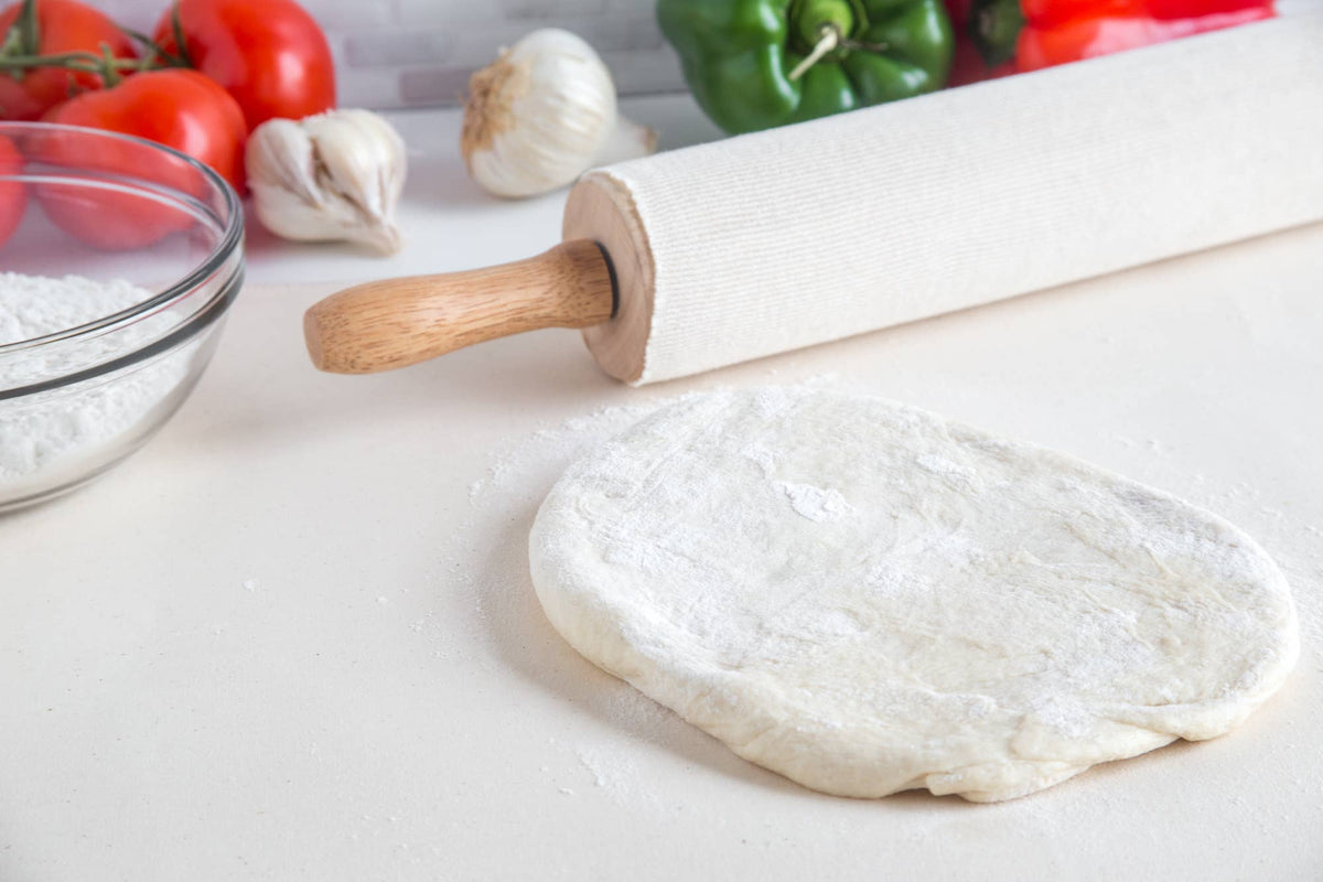 Gebäcktuch mit Nudelnadelbezug, Baumwolle