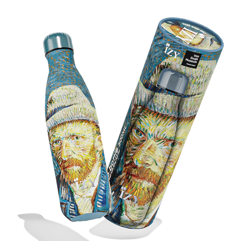 Trinkflasche Edelstahl 24h kalt 12h - Van Gogh - 500 ml