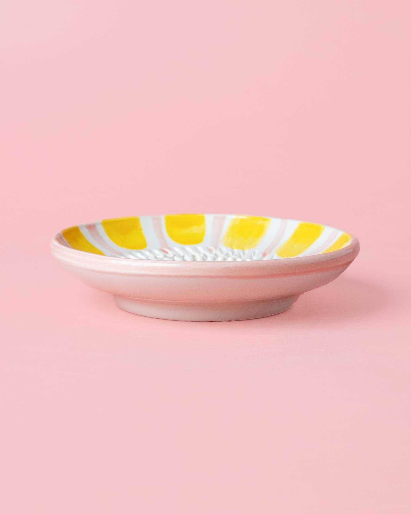 Keramikreibe "Valentina" 12cm für Knoblauch, Ingwer & Gewürze