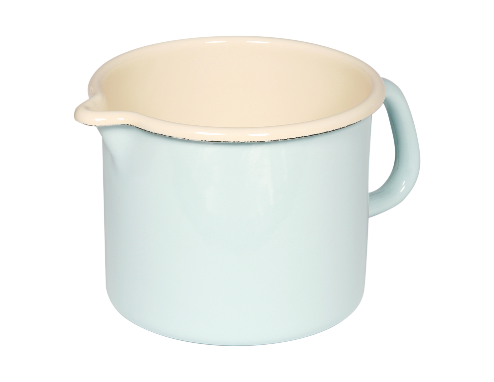 Schnabeltopf 14cm 1,7l türkis Bunt