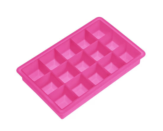 Eiswürfelbereiter Würfel 3x3 cm purpur Silikon