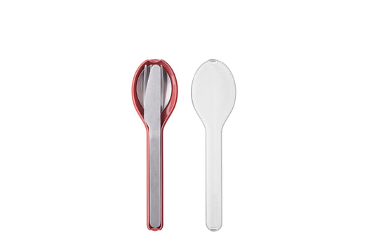 Besteckset 3tlg vivid mauve Ellipse