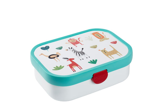 Campus Brotdose Animal Friends mit Bento-Einsatz und Gabel
