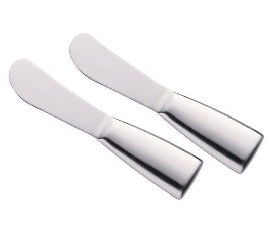 Buttermesser 2er Set matt Servieren & Tischaccessoires
