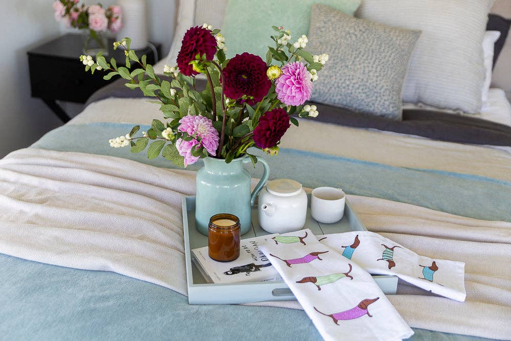 Geschirrtuch - Sausage Dog Baumwolle 74cm x 47cm