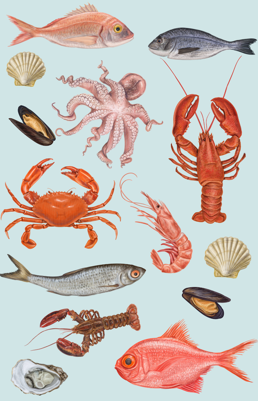 Geschirrtuch - Fisherman's Basket Baumwolle 74cm x 47cm