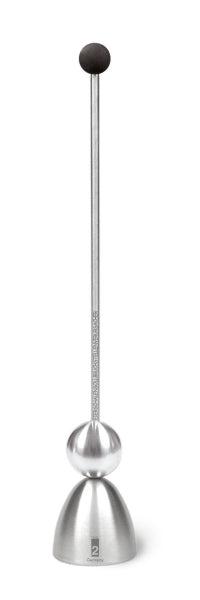 "Clack" Eieröffner Klassik Edition, Silikonkugel schwarz