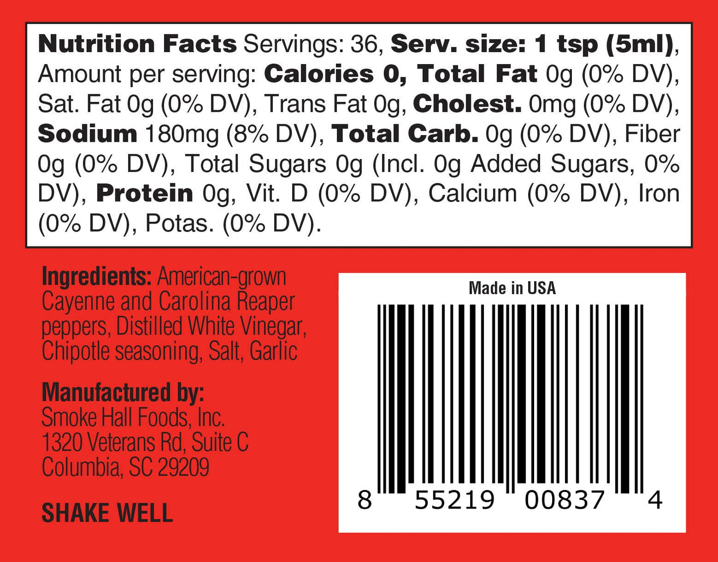 Reaper Actual ★  Scharfe Sauce ★ The General's Hot Sauce