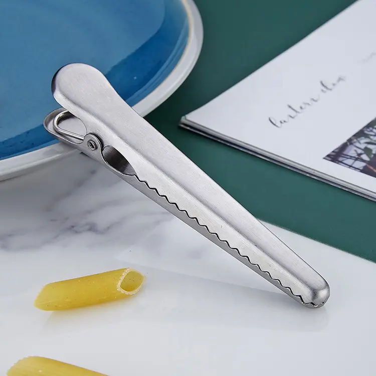 Beutelclips — für Lebensmittel, Kaffee, Gewürze, Teebeutel — 2 Farben