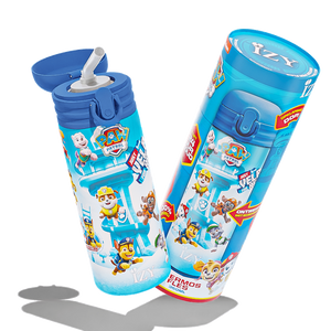 Trinkflasche Edelstahl 24h kalt 12h Kinder - Paw Patrol - Refresh Blue - 350ML