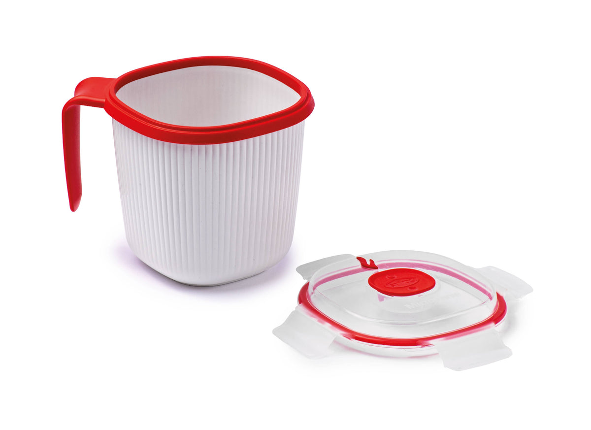 Mikrowellentasse für Milch / Suppe