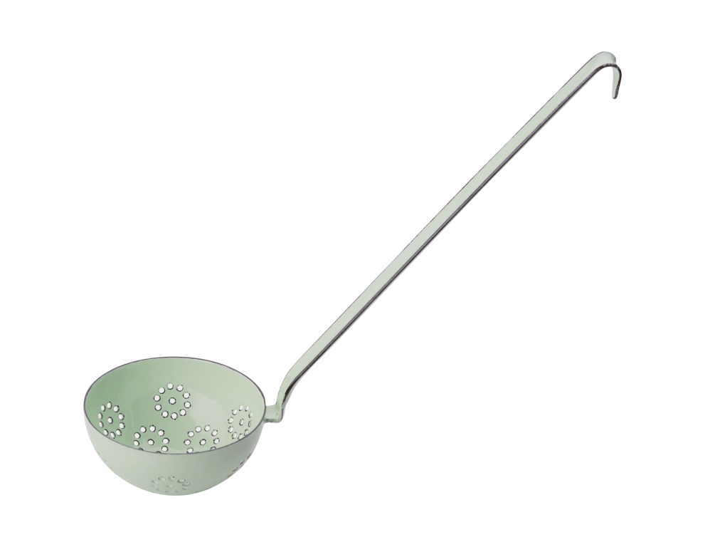 Schaumlöffel 9cm nilgrün Bunt