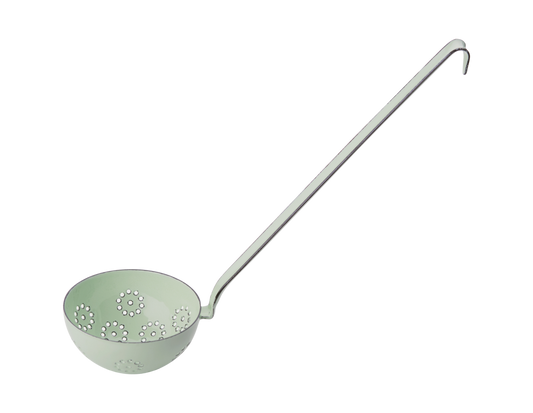 Schaumlöffel 9cm nilgrün Bunt
