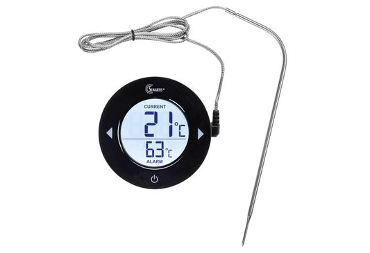 Digital-Bratenthermometer ME 217 Schwarz