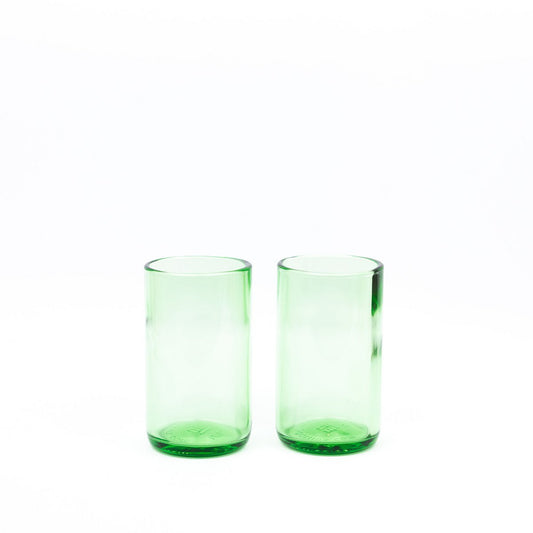 GREEN CARRY GLASS 300 ml Trinkglas 2er Set - RECYCLING