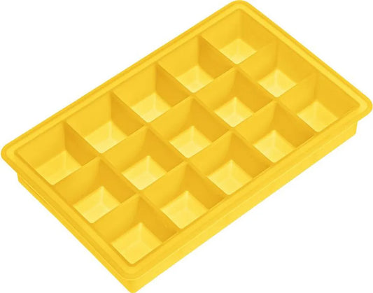 Eiswürfelbereiter Würfel 3x3 cm maisgelb Silikon