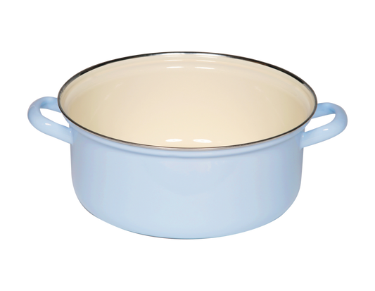 Kasserolle 24cm 4,0l blau Bunt ohne Deckel