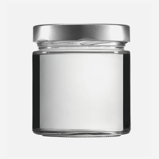 Einmachglas Delikatess 410ml Deckel To82 silber
