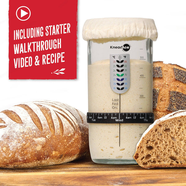 Sauerteig-Starterglas 0,7l./24oz