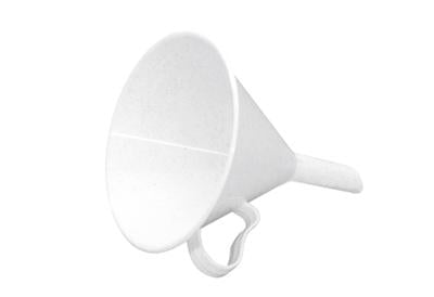 Trichter mit Henkel Kunststoff Ø 12 cm weiß
