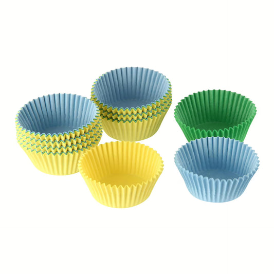Papierbackform bunt 5cm 150Stk Classic-Zubehör