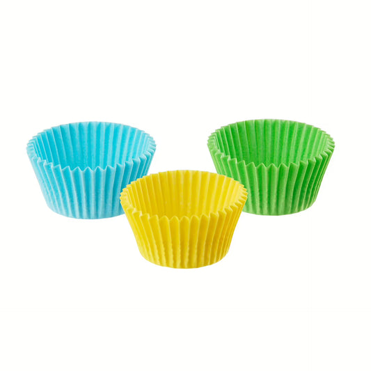 Papierbackform bunt 3cm 180Stk Classic-Zubehör