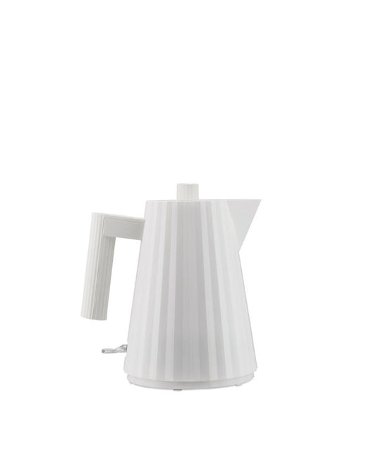 Wasserkessel Plissé weiß 1 Liter