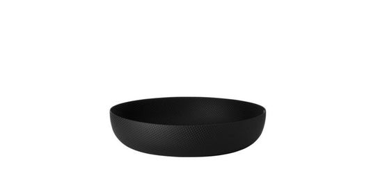 Runde Schale Texture 21 cm schwarz