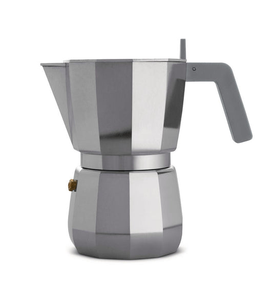Espressokocher 6 Tassen grau