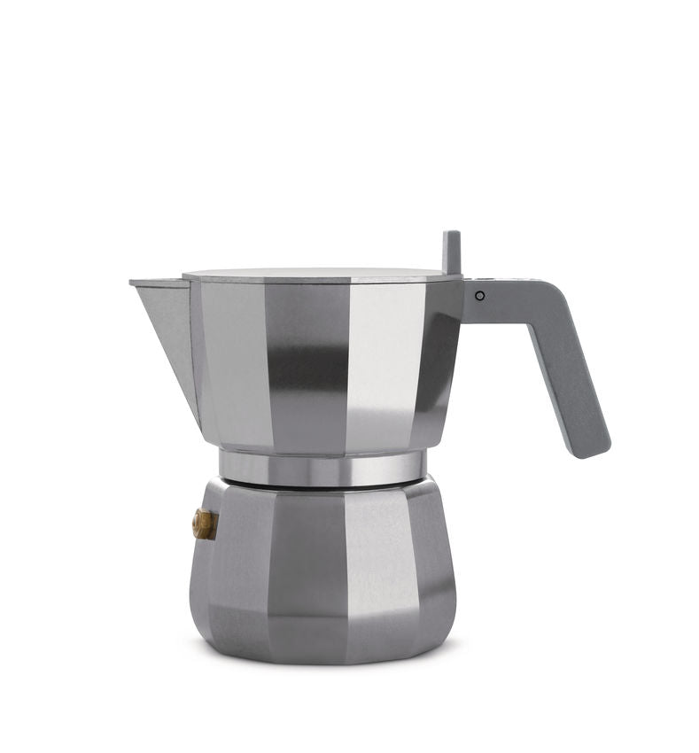 Espressokocher 3 Tassen grau