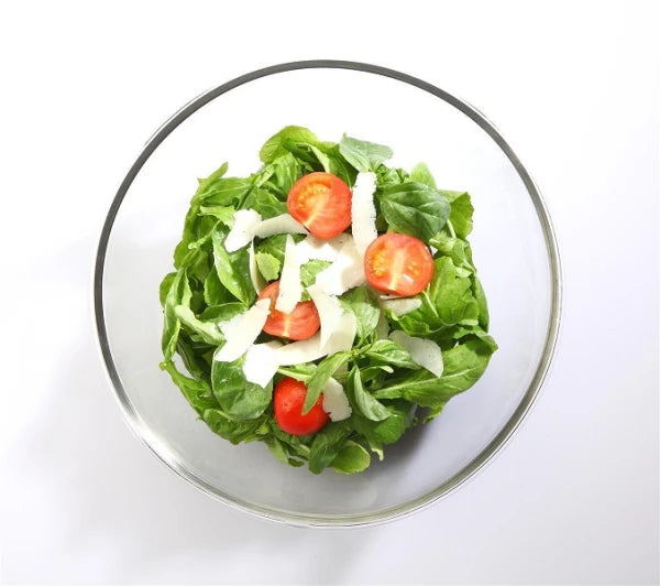 Glasschüssel mit Deckel Bowl rund 4 Liter