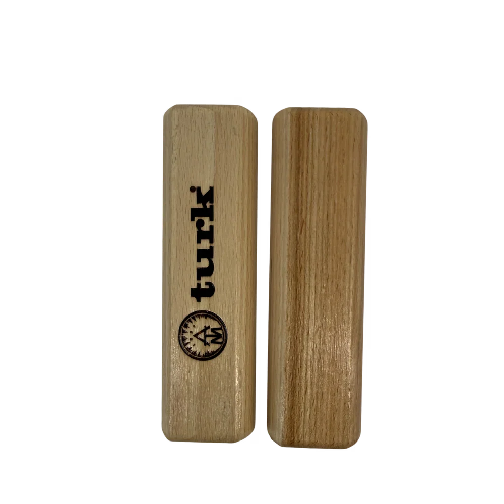 Holzgriff für handgeschmiedete Pfanne 2-teilig - mit Magneten