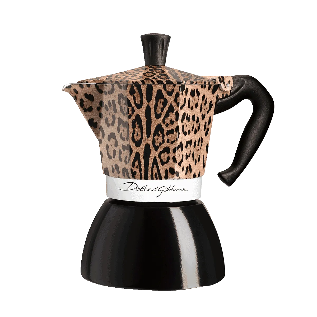 Dolce & Gabbana Leopardo Moka Induktion 6 Tassen