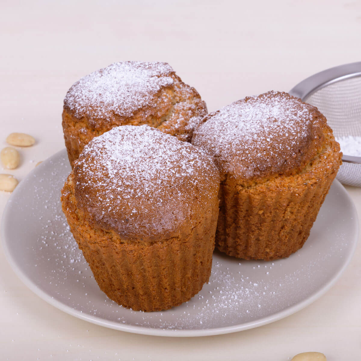 Muffinformen XXL "Pastell Mix" 6er Set