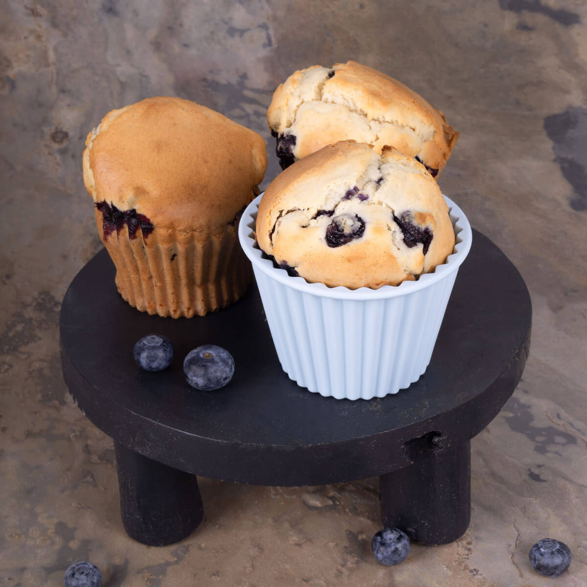 Muffinformen XXL "Pastell Mix" 6er Set