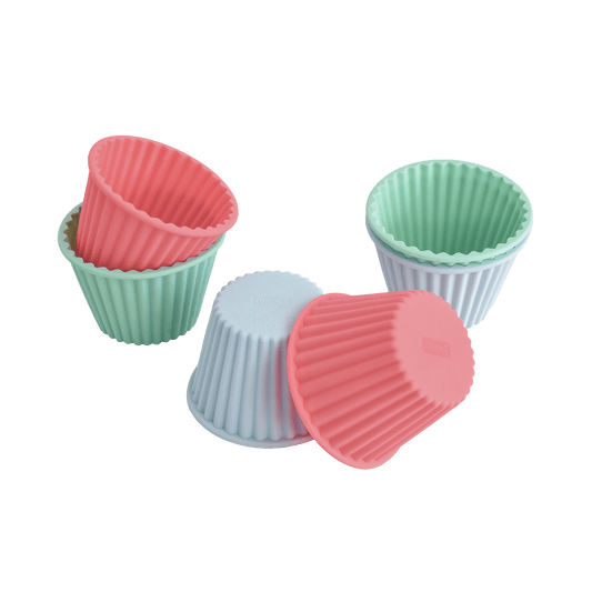 Muffinformen XXL "Pastell Mix" 6er Set