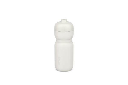 Trinkflasche squeeze 0,6l Ceramic white