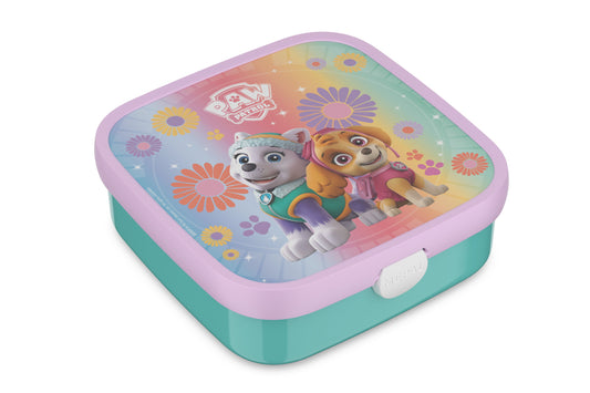 Brotdose Paw Patrol Girls groß mit Bento-Einsatz und Gabel Campus