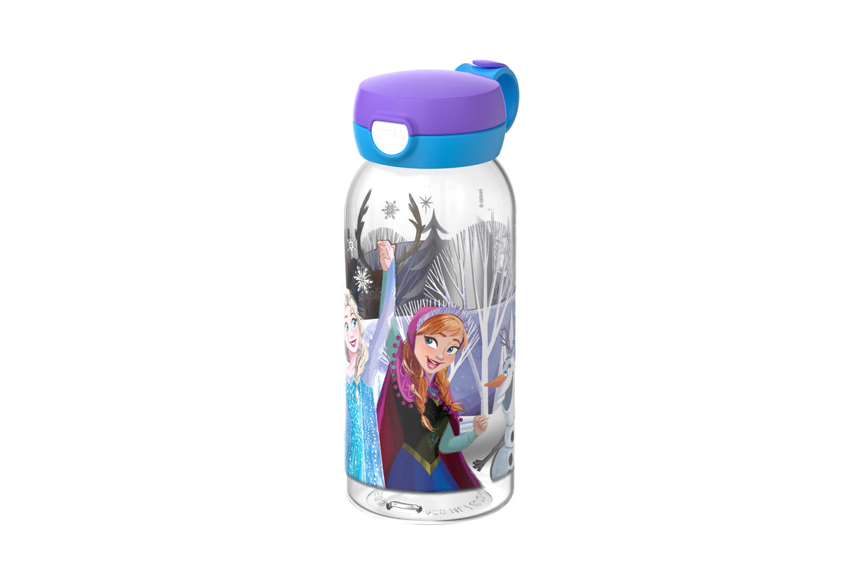 Campus Trinkflasche mit Trinkhalm 600 ml - Frozen Friends