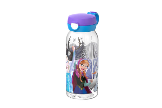 Campus Trinkflasche mit Trinkhalm 600 ml - Frozen Friends