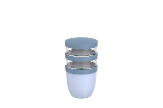 Ellipse Lunchpot 3-teilig 500 ml + 200 ml + 200 ml – Nordic blue