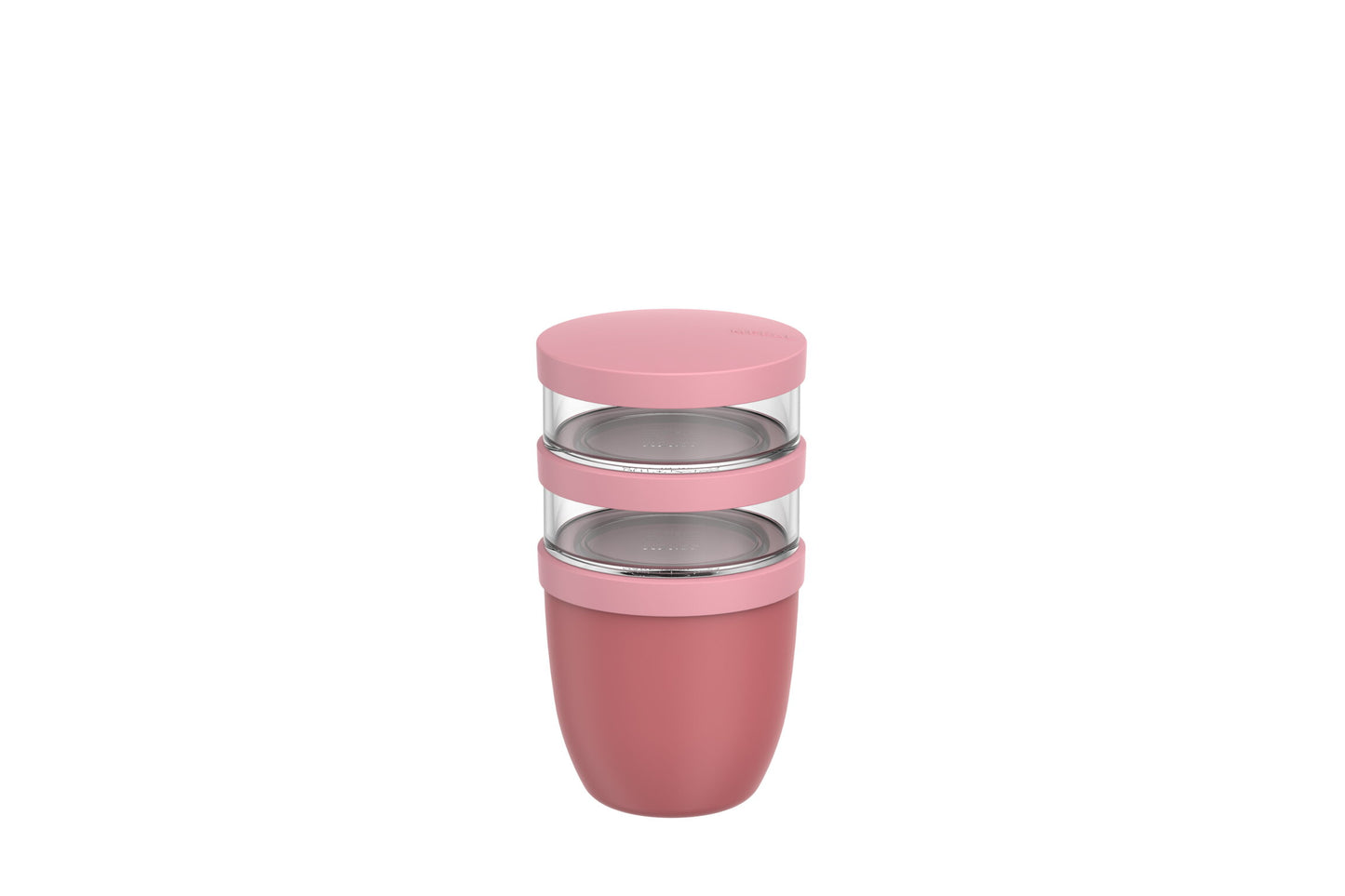 Ellipse Lunchpot 3-teilig 500 ml + 200 ml + 200 ml – Vivid mauve