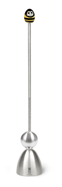 "Clack" Eieröffner Keramik-Ei Biene