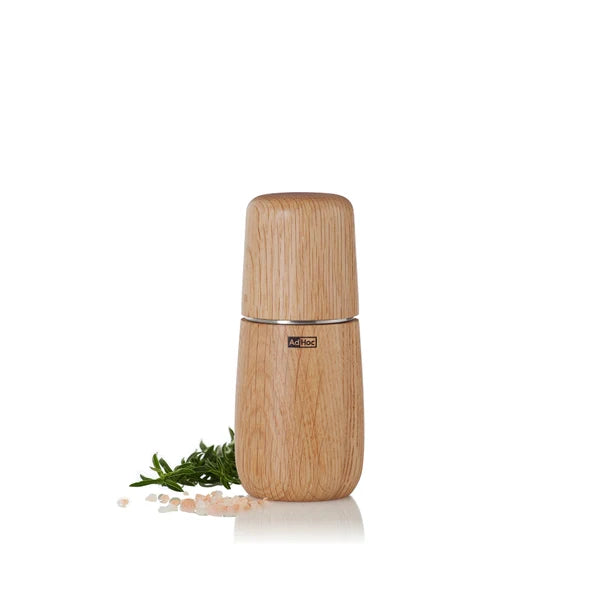 Pfeffer- / Salzmühle Yono, CeraCut® Ceramic Mahlwerk, Naturholz Eiche geölt,H 18 cm. D: 7 cm