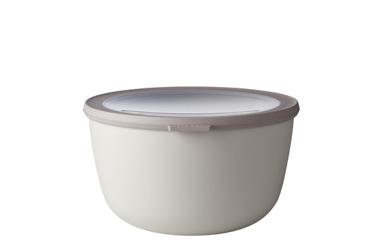 Schüssel 3l white Cirqula rund