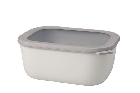 Schüssel 3l white Cirqula Rechteckig