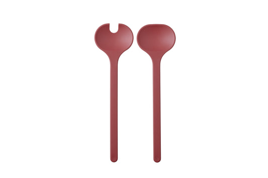 Salatbesteck 2tlg vivid mauve Silueta
